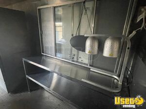 2020 Covered Wagon Kitchen Food Trailer Diamond Plated Aluminum Flooring Texas for Sale