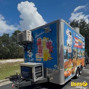 2020 8' x 14' Kitchen Food Concession Trailer with Pro Fire System for Sale in Florida!