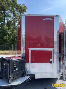 2020 Enclosed Cargo Barbecue Food Trailer Exterior Customer Counter South Carolina for Sale