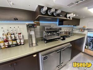 2020 Express Coffee & Beverage Truck Diamond Plated Aluminum Flooring Texas Gas Engine for Sale