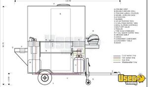 2020 Food Concession Trailer Concession Trailer Fresh Water Tank Alabama for Sale