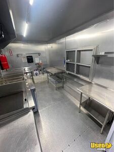 2020 Food Concession Trailer Kitchen Food Trailer Diamond Plated Aluminum Flooring Florida for Sale