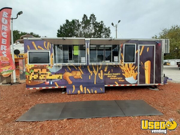 2020 Food Concession Trailer Kitchen Food Trailer Florida for Sale