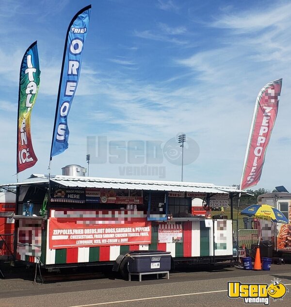 2020 Food Concession Trailer Kitchen Food Trailer New Jersey for Sale