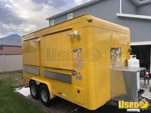 2020 Food Kitchen Food Trailer Diamond Plated Aluminum Flooring Utah for Sale