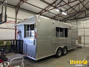 2020 Kitchen Food Concession Trailer Kitchen Food Trailer Stainless Steel Wall Covers Oklahoma for Sale