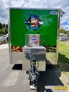 2020 Kitchen Food Trailer Stainless Steel Wall Covers Idaho for Sale