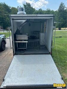2020 Kitchen Trailer Concession Trailer Diamond Plated Aluminum Flooring New York for Sale