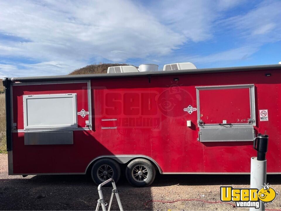 Well Equipped 2020 8' x 24' Kitchen Food Trailer with Bathroom for