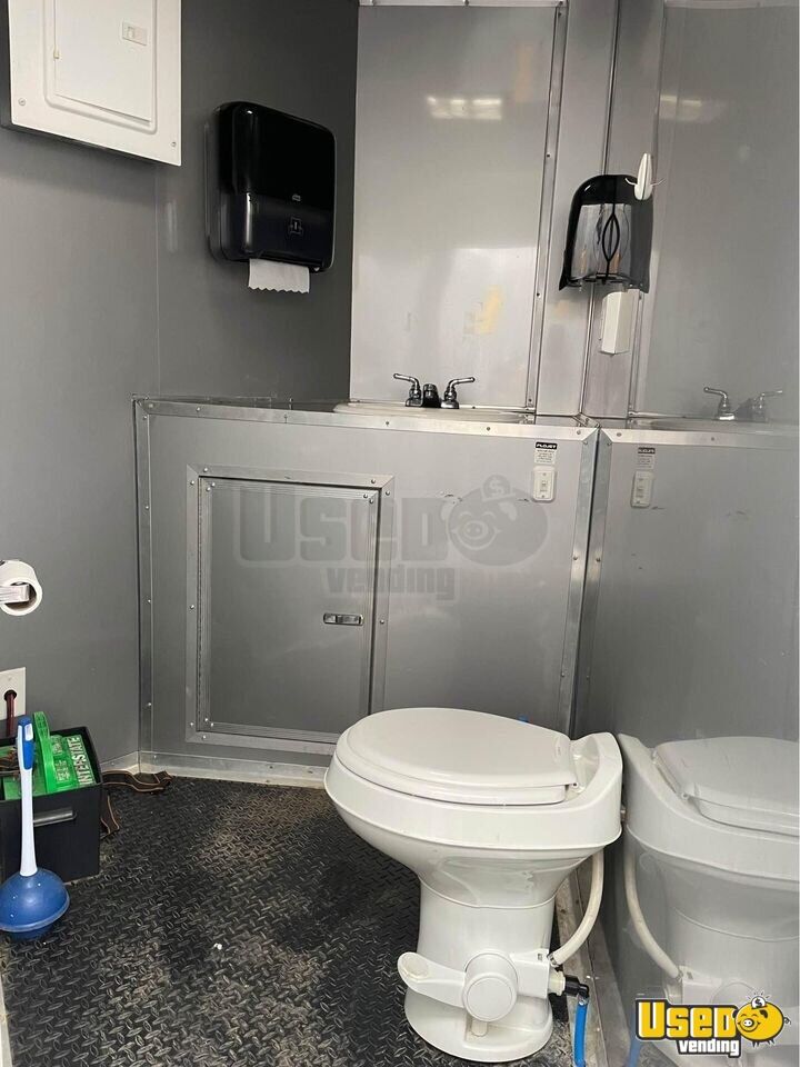 Well Equipped 2020 8' x 24' Kitchen Food Trailer with Bathroom for