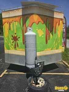 2020 Kitchen Trailer Kitchen Food Trailer Deep Freezer Michigan for Sale