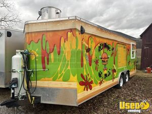 2020 Kitchen Trailer Kitchen Food Trailer Exterior Customer Counter Michigan for Sale
