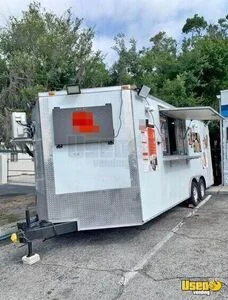Like-New - 2020 8' x 22' Kitchen Food Concession Trailer with Pro-Fire Suppression for Sale in Florida!