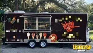 Turnkey - 2020 8' x 20' Kitchen Food Trailer | Food Concession Trailer for Sale in Florida!