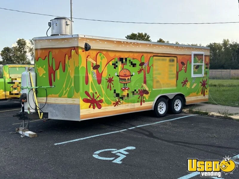 2020 Kitchen Trailer Kitchen Food Trailer Michigan for Sale