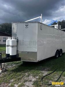 2020 Kitchen Trailer Kitchen Food Trailer Stainless Steel Wall Covers Florida for Sale
