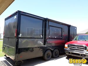 2020 Mobil Kitchen Plus Bbq Porch Kitchen Food Trailer Air Conditioning Oklahoma for Sale
