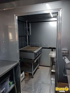 2020 Mobil Kitchen Plus Bbq Porch Kitchen Food Trailer Diamond Plated Aluminum Flooring Oklahoma for Sale