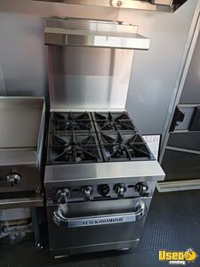 2020 Mobil Kitchen Plus Bbq Porch Kitchen Food Trailer Stovetop Oklahoma for Sale