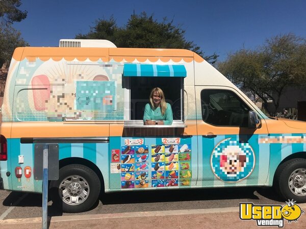 2020 Nv 2500 Ice Cream Truck Arizona Gas Engine for Sale