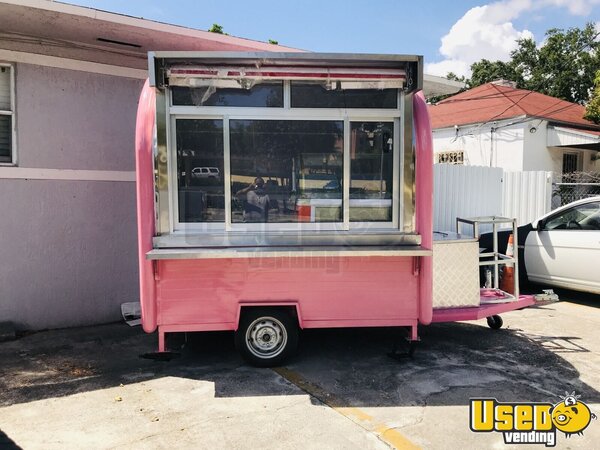 2020 Round Ice Cream Concession Trailer Ice Cream Trailer Florida for Sale