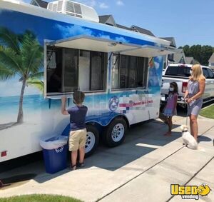 2020 Shaved Ice Concession Trailer Snowball Trailer Air Conditioning North Carolina for Sale