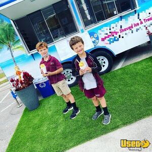 2020 Shaved Ice Concession Trailer Snowball Trailer Floor Drains North Carolina for Sale