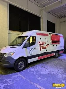2020 Sprinter Lunch Serving Food Truck Air Conditioning New York Diesel Engine for Sale