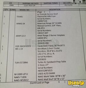 2020 Trlr-8.5x12w Kitchen Food Trailer Breaker Panel Florida for Sale