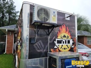 2020 Trlr-8.5x12w Kitchen Food Trailer Diamond Plated Aluminum Flooring Florida for Sale