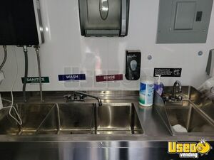 2020 Trlr-8.5x12w Kitchen Food Trailer Stainless Steel Wall Covers Florida for Sale