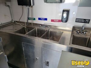 2020 Trlr-8.5x12w Kitchen Food Trailer Triple Sink Florida for Sale