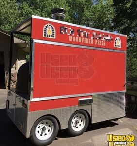 2020 Wood-fired Pizza Concession Trailer Pizza Trailer Deep Freezer Colorado for Sale
