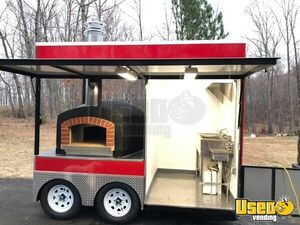 2020 Wood-fired Pizza Concession Trailer Pizza Trailer Removable Trailer Hitch North Carolina for Sale