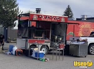 2020 Wood-fired Pizza Concession Trailer Pizza Trailer Upright Freezer Colorado for Sale