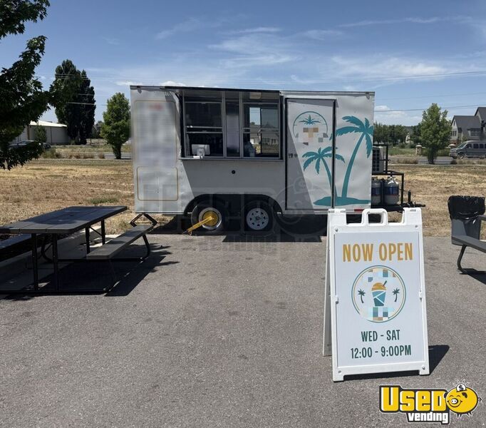 2021 14x8 Food Trailer Snowball Trailer Utah for Sale