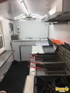 2021 1500 E Food Concession Trailer Kitchen Food Trailer Prep Station Cooler North Carolina for Sale