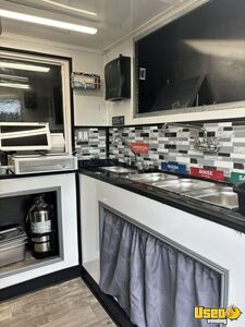 2021 16x7' Kitchen Food Trailer Prep Station Cooler Florida for Sale