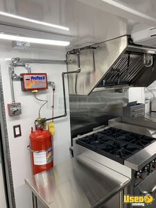 2021 16x7' Kitchen Food Trailer Reach-in Upright Cooler Florida for Sale