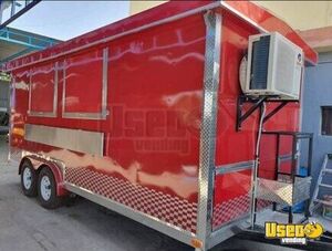 2021 16x8 Kitchen Food Trailer Concession Window Texas for Sale