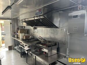 2021 2 Axle Kitchen Food Trailer Diamond Plated Aluminum Flooring California for Sale