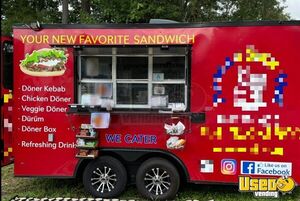 2021 2016 F250 Super Duty / 2021 Empire Cargo Food Trailer Kitchen Food Trailer South Carolina Diesel Engine for Sale