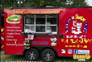 2021 2016 F250 Super Duty / 2021 Empire Cargo Food Trailer Kitchen Food Trailer South Carolina Diesel Engine for Sale