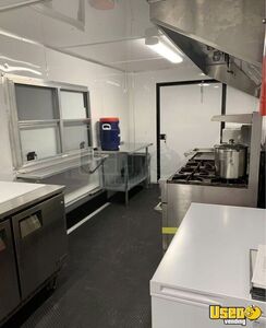 2021 2021 20’ Anvil V-nose Food Trailer Built In The Usa Kitchen Food Trailer Exterior Customer Counter Texas for Sale