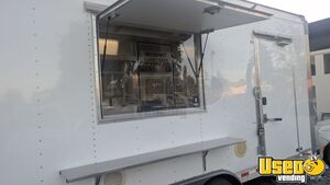 2021 21 Foot Kitchen Trailer Kitchen Food Trailer Diamond Plated Aluminum Flooring California for Sale