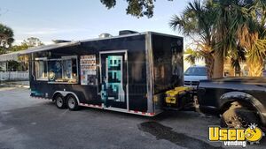2021 24 Ft Cargo Trailer. Box Front. Not Point. Kitchen Food Trailer Hand-washing Sink Florida for Sale