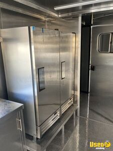 2021 25’ Food Plus Smoker Deck Kitchen Food Trailer Diamond Plated Aluminum Flooring Arizona for Sale