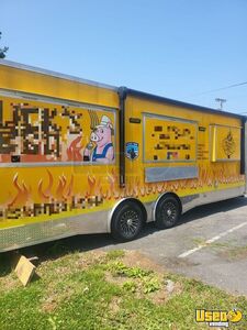 2021 26' Barbecue Food Concession Trailer Concession Food Trailer Air Conditioning New Jersey for Sale