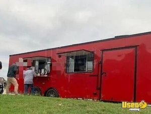 2021 288.5tta2 Barbecue Concession Trailer Barbecue Food Trailer Deep Freezer Texas for Sale