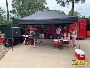 2021 288.5tta2 Barbecue Concession Trailer Barbecue Food Trailer Upright Freezer Texas for Sale